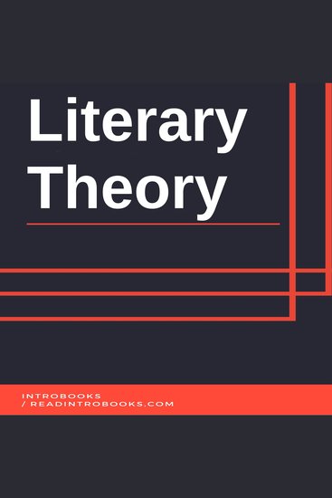 Literary Theory - cover