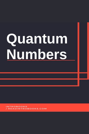 Quantum Numbers - cover
