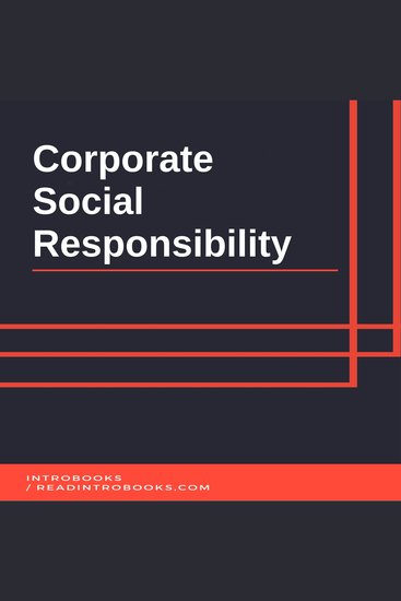Corporate Social Responsibility - cover