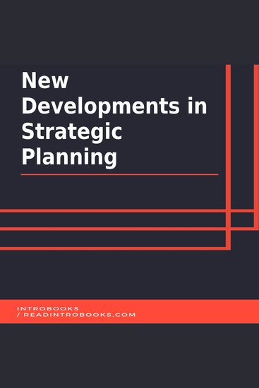 New Developments in Strategic Planning - cover