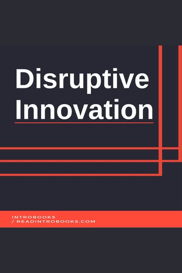 Disruptive Innovation - cover