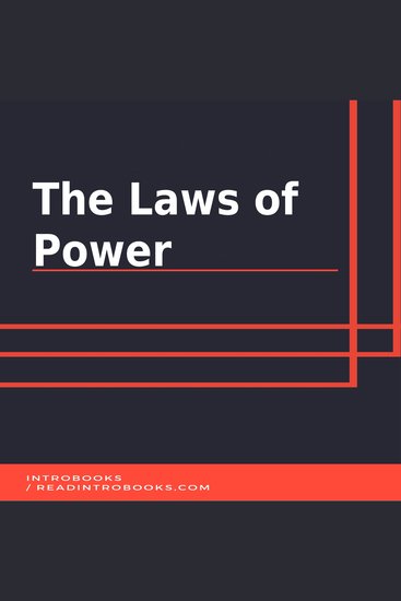The Laws of Power - cover