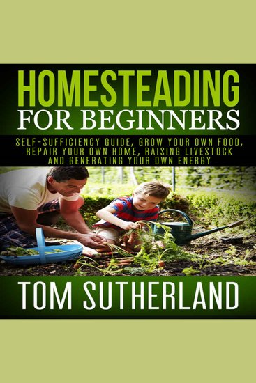 Homesteading for Beginners - Self-sufficiency guide Grow your own food Repair your own home Raising Livestock and Generating your own Energy - cover