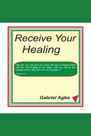 Receive Your Healing - cover