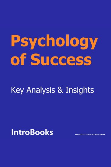 Psychology of Success - cover