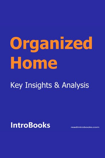 Organized Home - cover