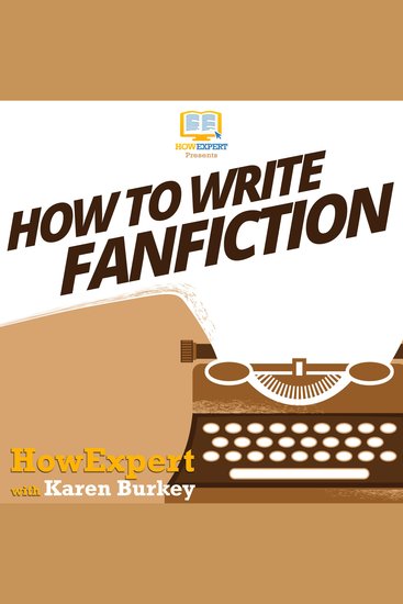 How To Write Fanfiction - cover