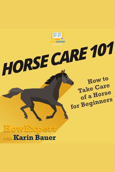 Horse Care 101 - How to Take Care of a Horse for Beginners - cover