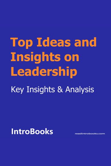 Top Ideas and Insights on Leadership - cover