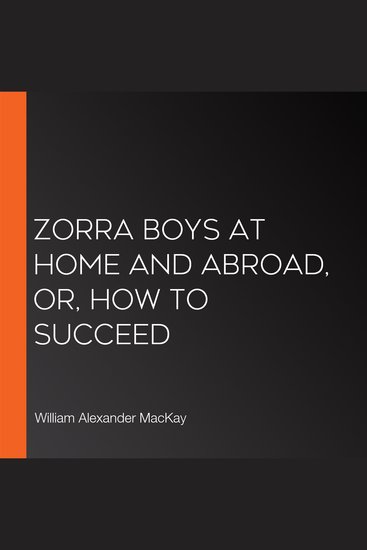 Zorra Boys at Home and Abroad or How to Succeed - cover