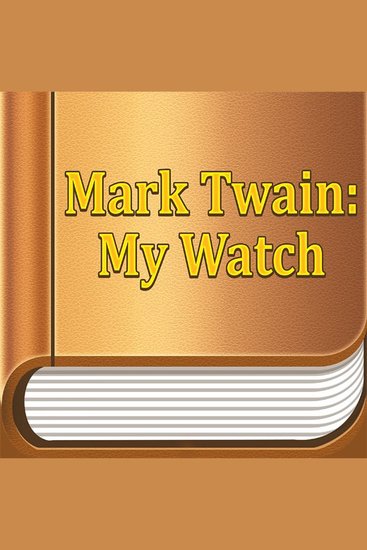 My Watch - cover