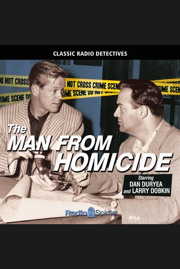The Man From Homicide - cover