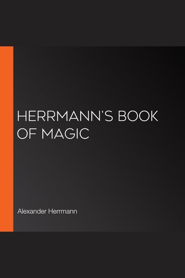 Herrmann's Book of Magic - cover