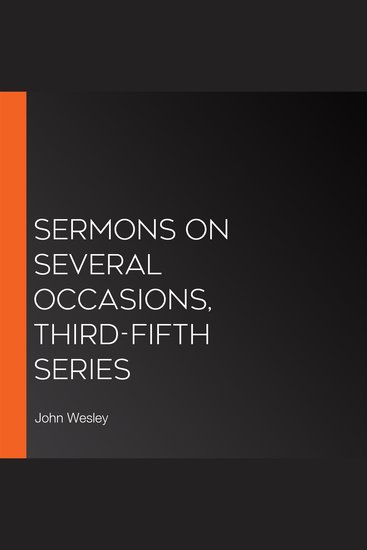Sermons on Several Occasions Third-Fifth Series - cover