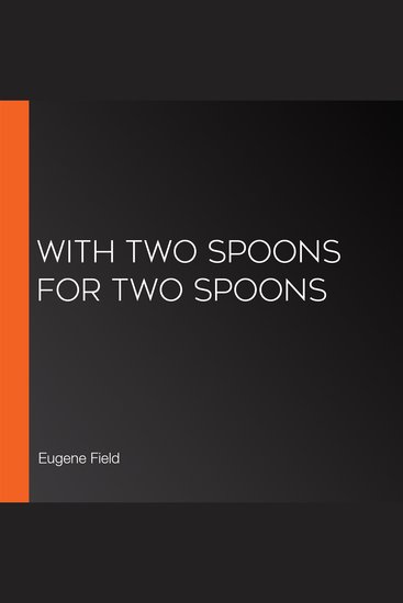 With Two Spoons For Two Spoons - cover