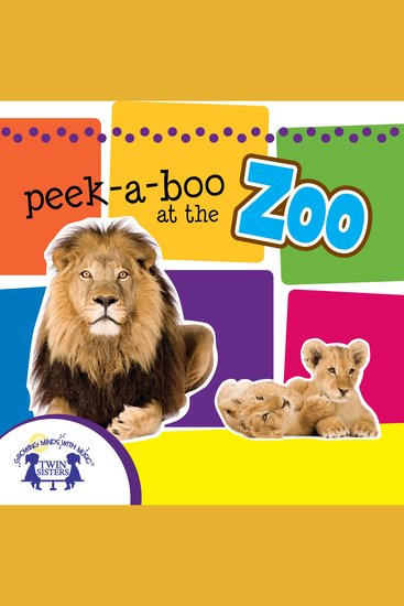 Peek-A-Boo At the Zoo Sound Book - cover