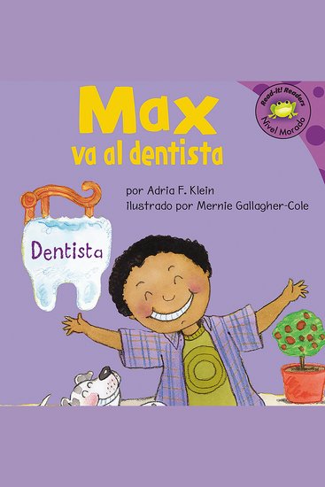 Max va al dentista - cover