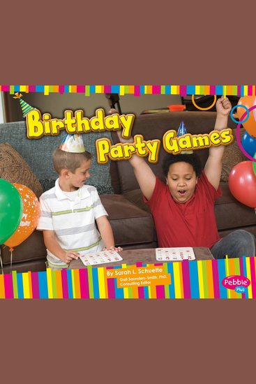 Birthday Party Games - cover