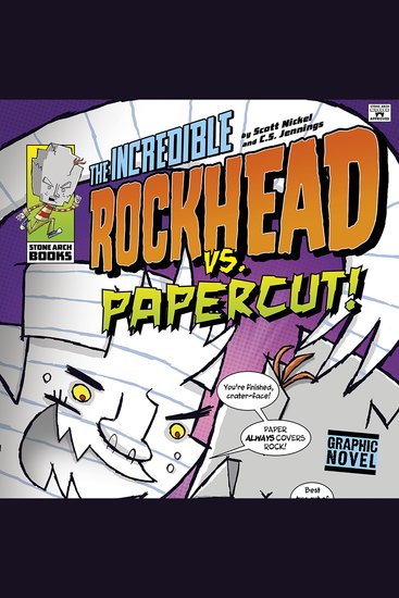 The Incredible Rockhead vs Papercut! - cover