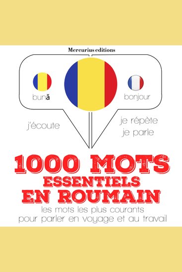 1000 mots essentiels en roumain - cover
