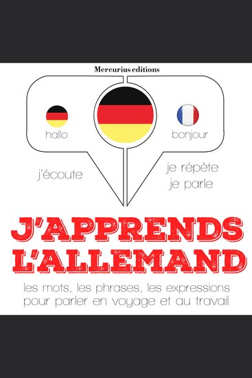 J'apprends l'allemand - cover