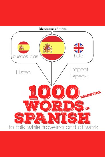 1000 essential words in Spanish - cover