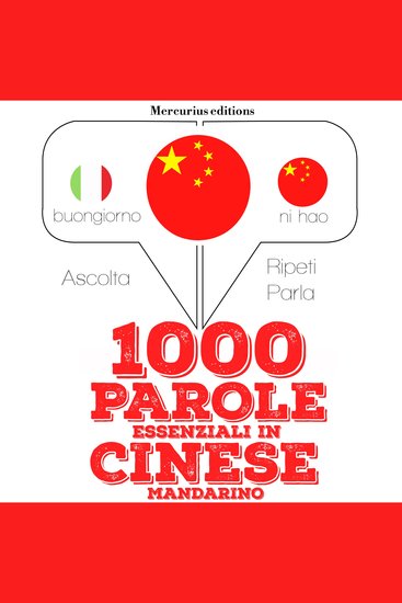 1000 parole essenziali in Cinese Mandarino - cover