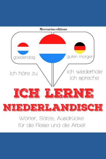 Ich lerne Niederländisch - cover