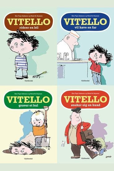 Fire historier om drengen Vitello - cover
