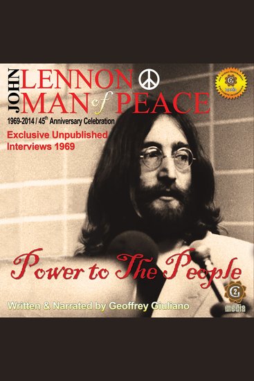 John Lennon Man of Peace Part 1: Power to the People - cover