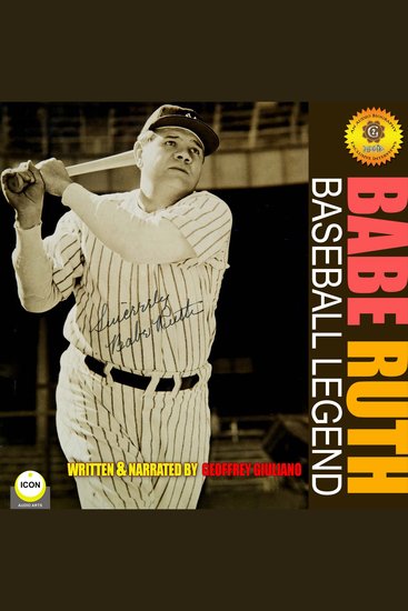 Babe Ruth: Baseball Legend - cover