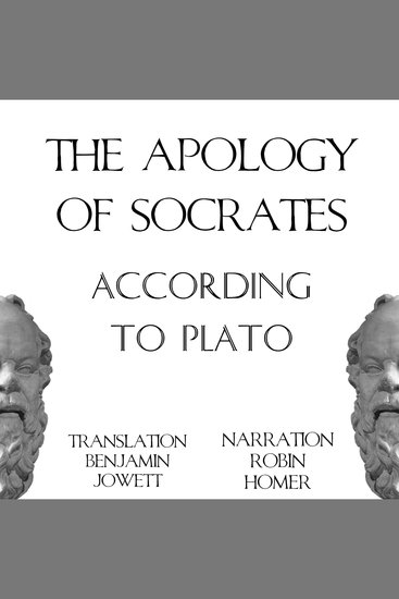 The Apology of Socrates According to Plato - cover
