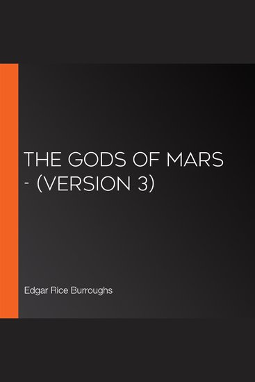 Gods of Mars The - (version 3) - cover