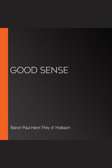 Good Sense - cover