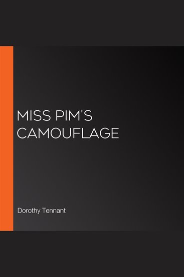 Miss Pim's Camouflage - cover