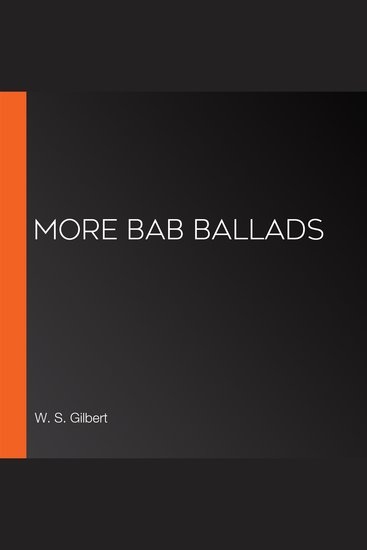 More Bab Ballads - cover