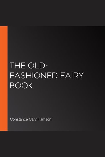 The Old-Fashioned Fairy Book - cover