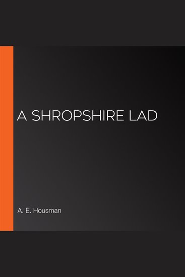A Shropshire Lad - cover