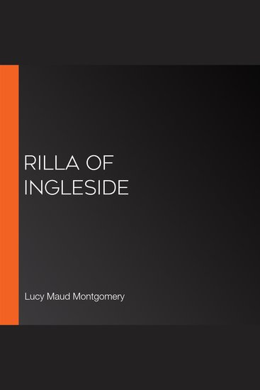 Rilla of Ingleside - cover