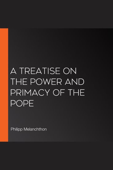 A Treatise on the Power and Primacy of the Pope - cover