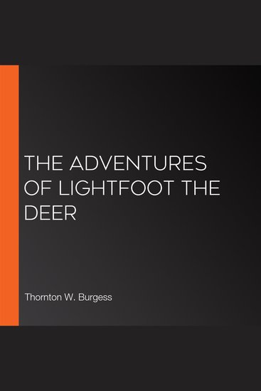 The Adventures of Lightfoot the Deer - cover