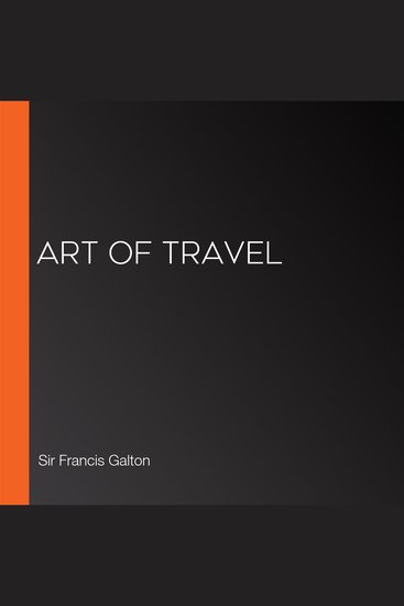 Art of Travel - cover