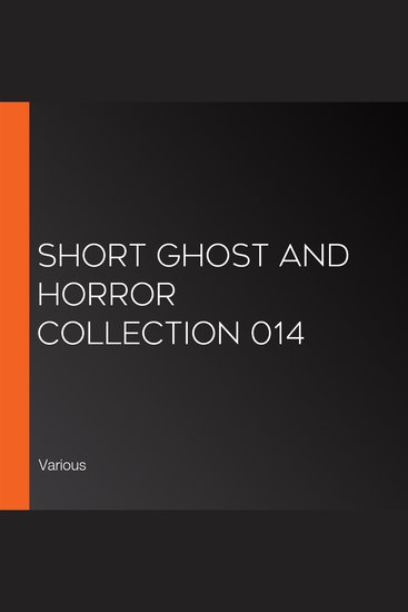 Short Ghost and Horror Collection 014 - cover