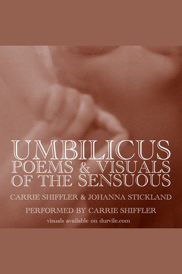 Umbilicus - Poems and Visuals of the Sensuous - cover