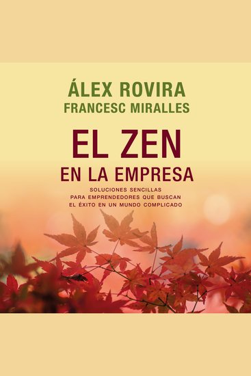 El zen en la empresa - cover
