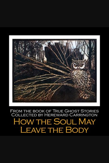 How the Soul May Leave the Body - cover