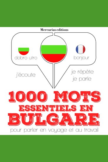 1000 mots essentiels en bulgare - cover