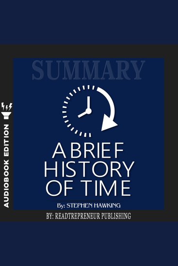 Summary of A Brief History of Time - From the Big Bang to Black Holes by Stephen King - cover