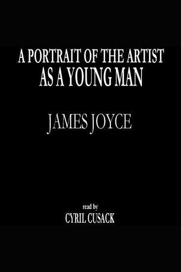 A Portrait of the Artist as a Young Man - cover