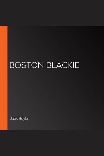 Boston Blackie - cover
